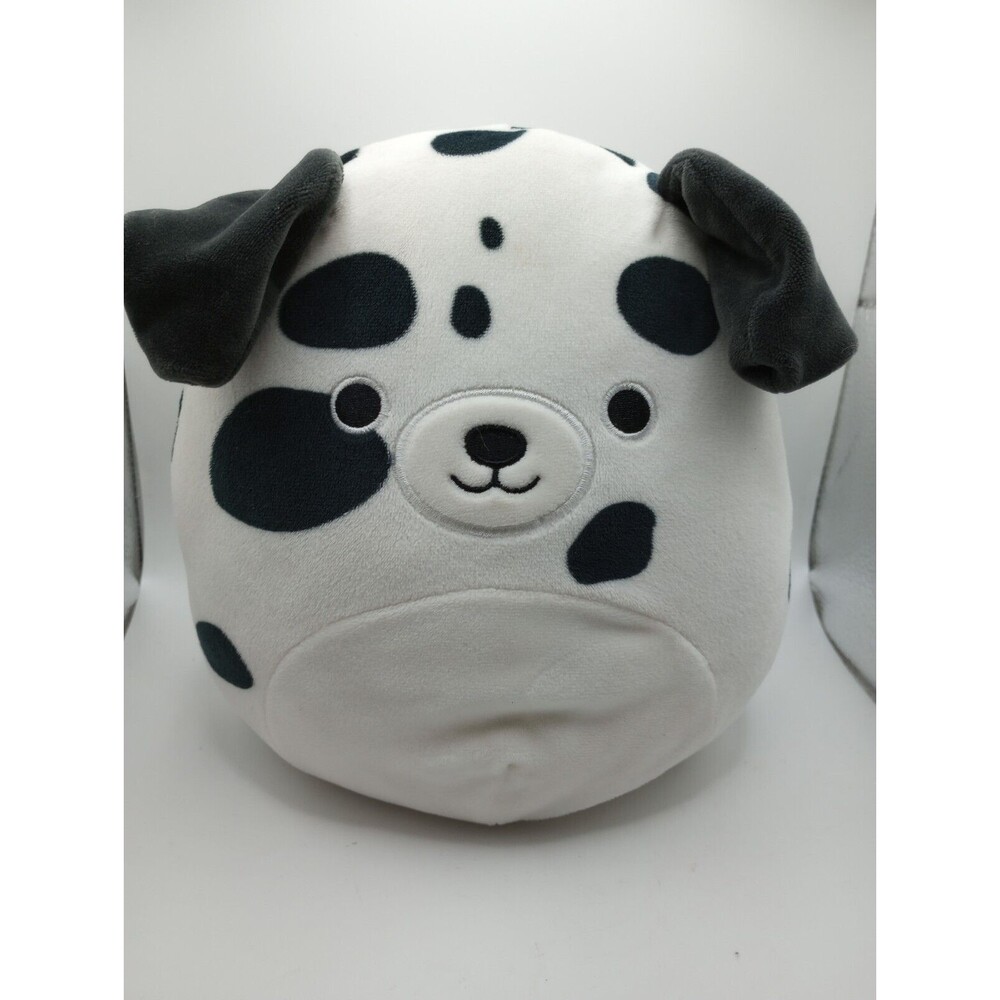 Squishmallow 10” Dustin The Dalmatian Dog 2020 KellyToy Dog Squad Plush